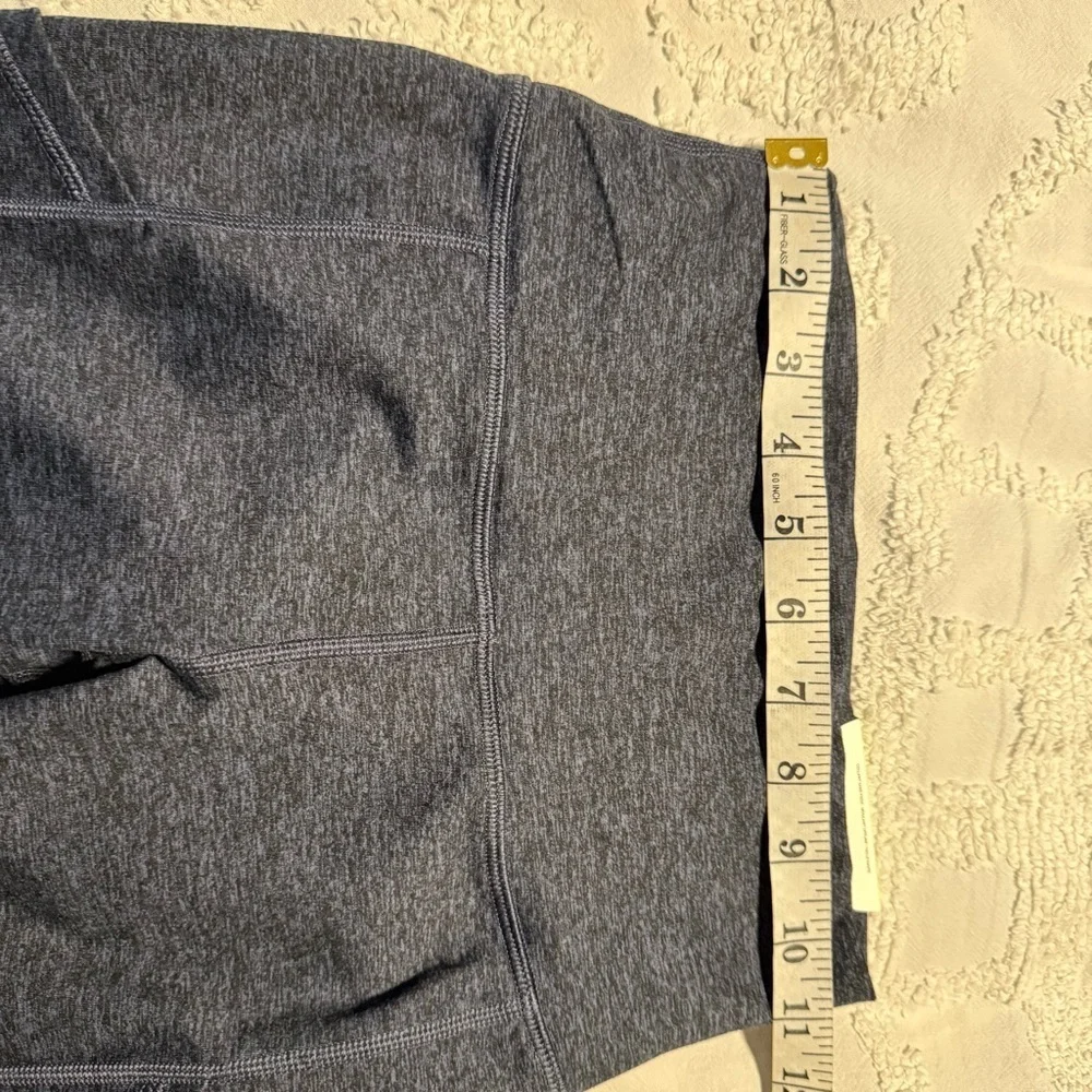 Aerie Offline Blue Marble High Waist SHORT Inseam Pockets Hugger Leggings Pants